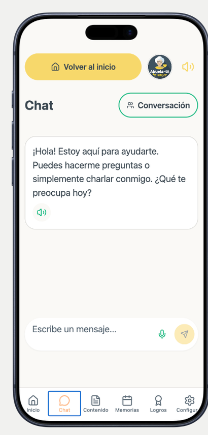 Chat con Abuela-IA