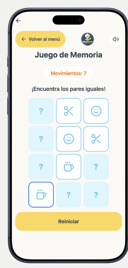 Juego de memoria